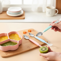 Double Head Baby Silicone Food Spoon