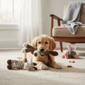 Durable Plush Chew Toy for Aggressive Chewers