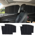 Car Window Shades with Magnetic Glides