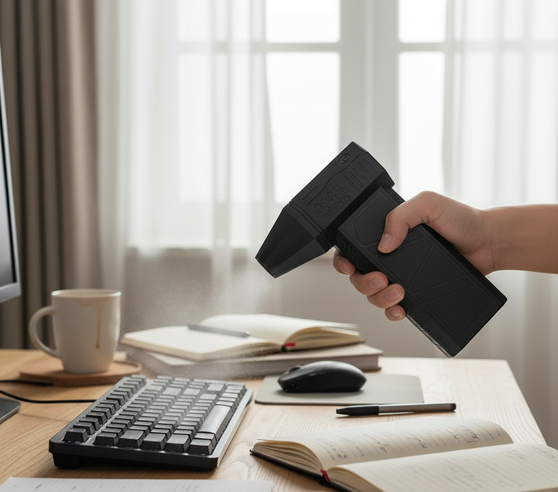 Cordless Mini Air Duster - Handheld Compressed Air Blaster
