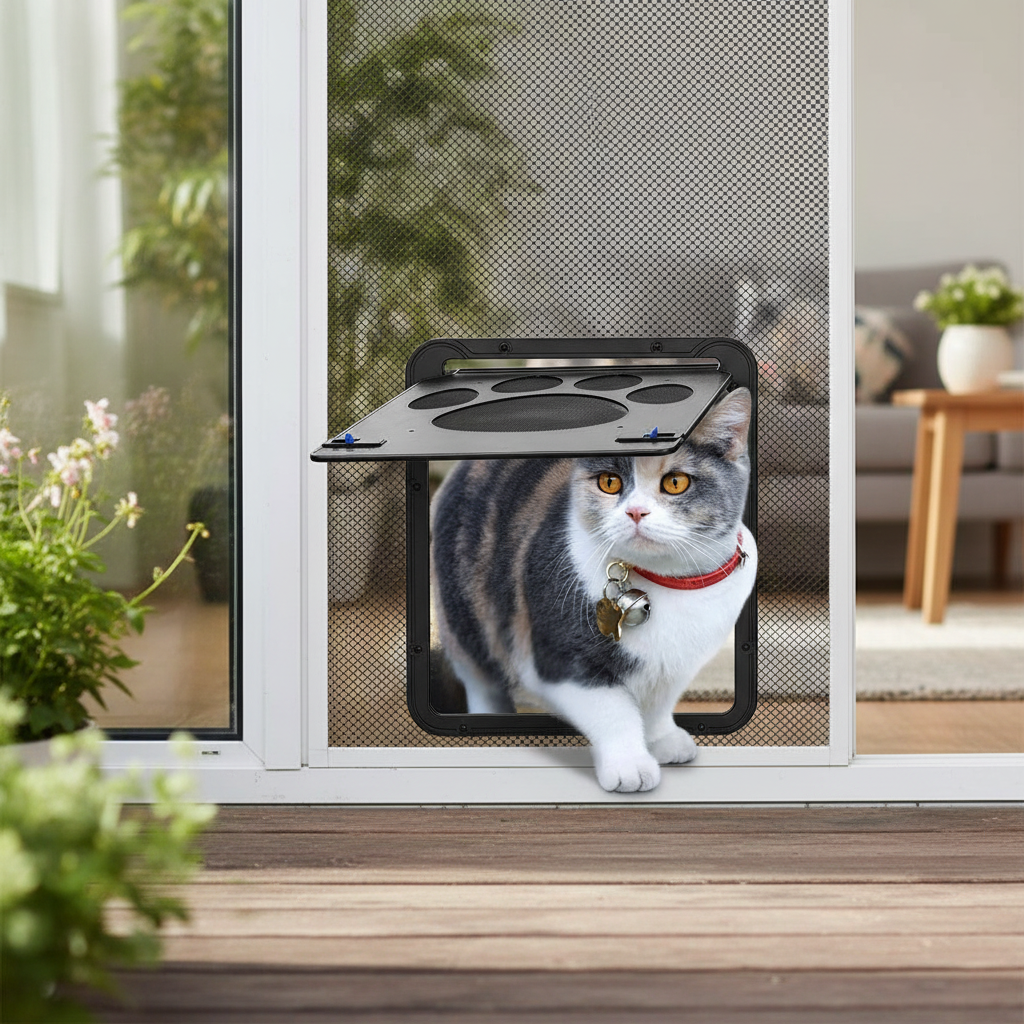 Pet Screen Door for Dogs and Cats