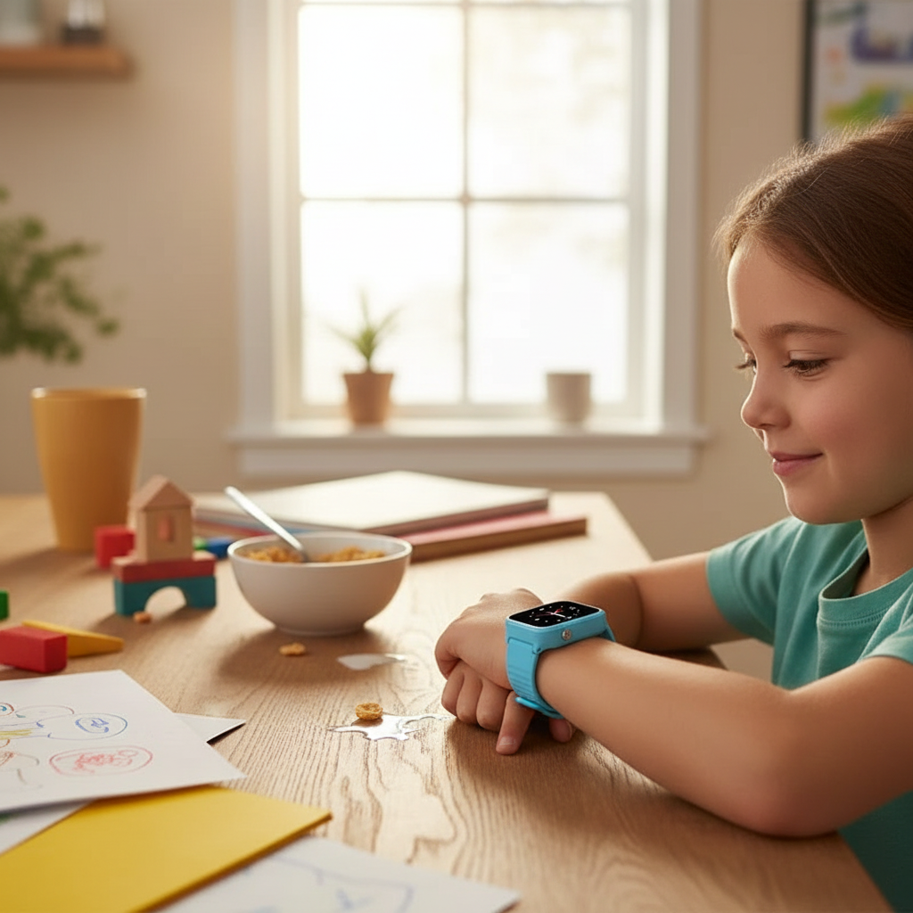 Kids GPS Smart Watch with SOS Alert & Two-Way Calling
