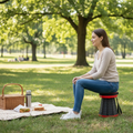 Ultra Light Retractable Stool - Portable Seat