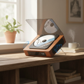 Retro Bluetooth CD Player with FM Radio