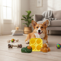 Silicone Dog Slow Feeder & Chew Toy