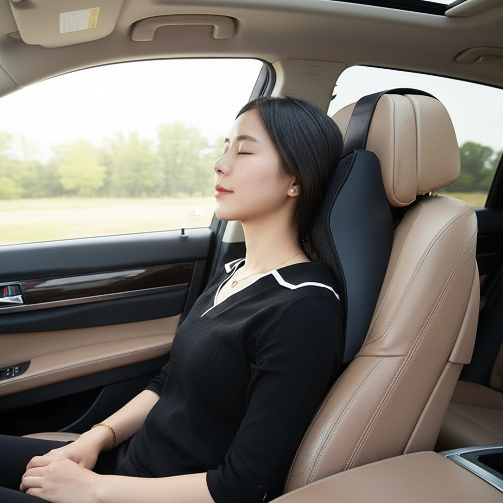Car Seat Neck Rest Headrest Cushion for Pain Relief