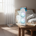 Portable Air Conditioner with Humidifier & LED Light