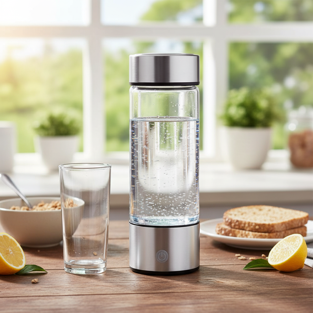 Portable Hydrogen Water Bottle Generator