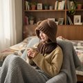 Bear Ear Winter Hat for Women | Cozy Knit Beanie