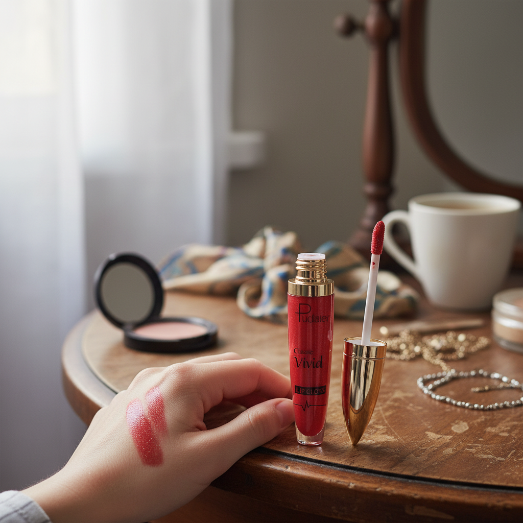 No-Transfer Liquid Glitter Lipstick by AtlasBay