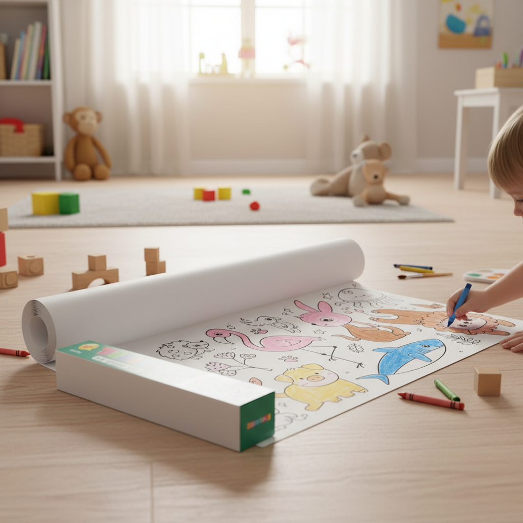 Kids Drawing Roll - Self-Adhesive Wall Stickers