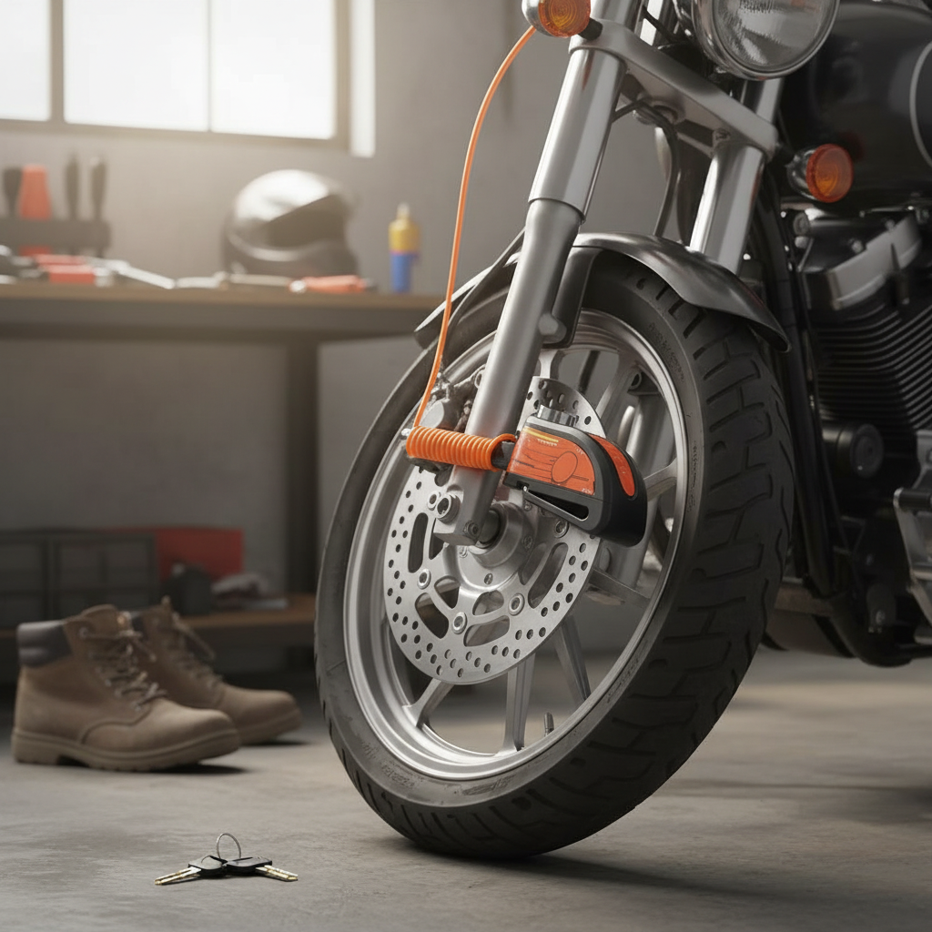 Motorcycle Disc Lock Alarm with Motion Sensor