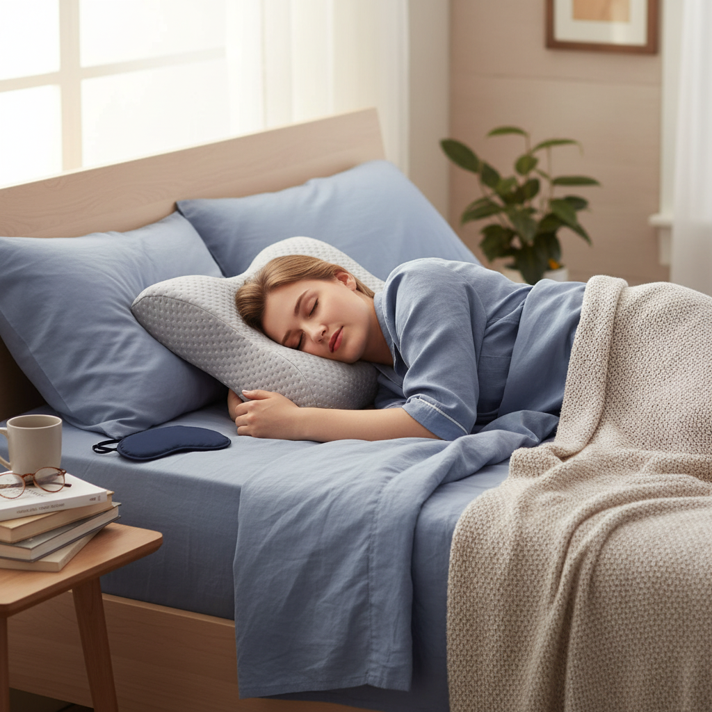 Arm Pillow for Couples - Memory Foam Cuddle Pillow