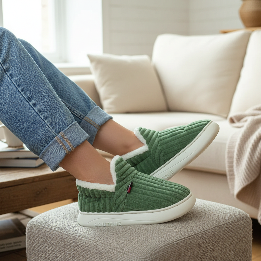 Warm Fleece Slippers for Men & Women