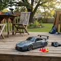 Retro Drift Master 4WD RC Car with LED Lights