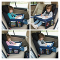 Travel Seat Tray with Storage Pockets