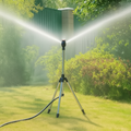 360° Rotating Tripod Sprinkler with High-Pressure Coverage