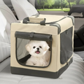 Portable Folding Dog Crate for Small Dogs & Cats