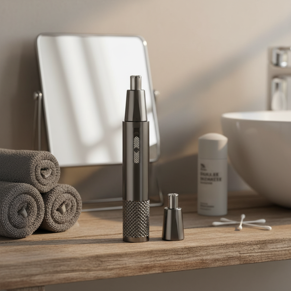 Nose Hair Trimmer - Precision 360° Rotary Grooming