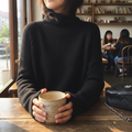 Women's Cashmere Turtleneck Sweater | Elouise