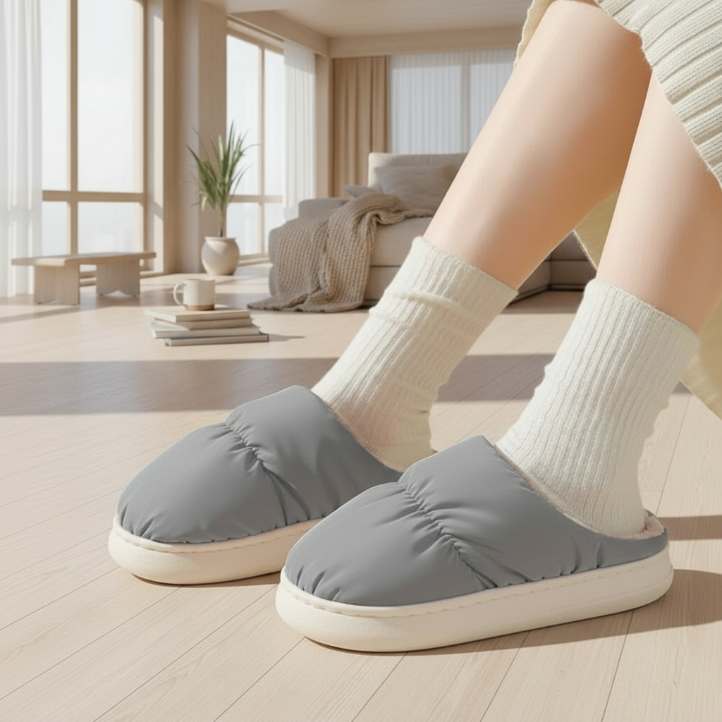USB Heated Slippers - Electric Foot Warmer