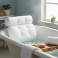 Ergonomic Bath Pillow & Headrest for Tub Relaxation