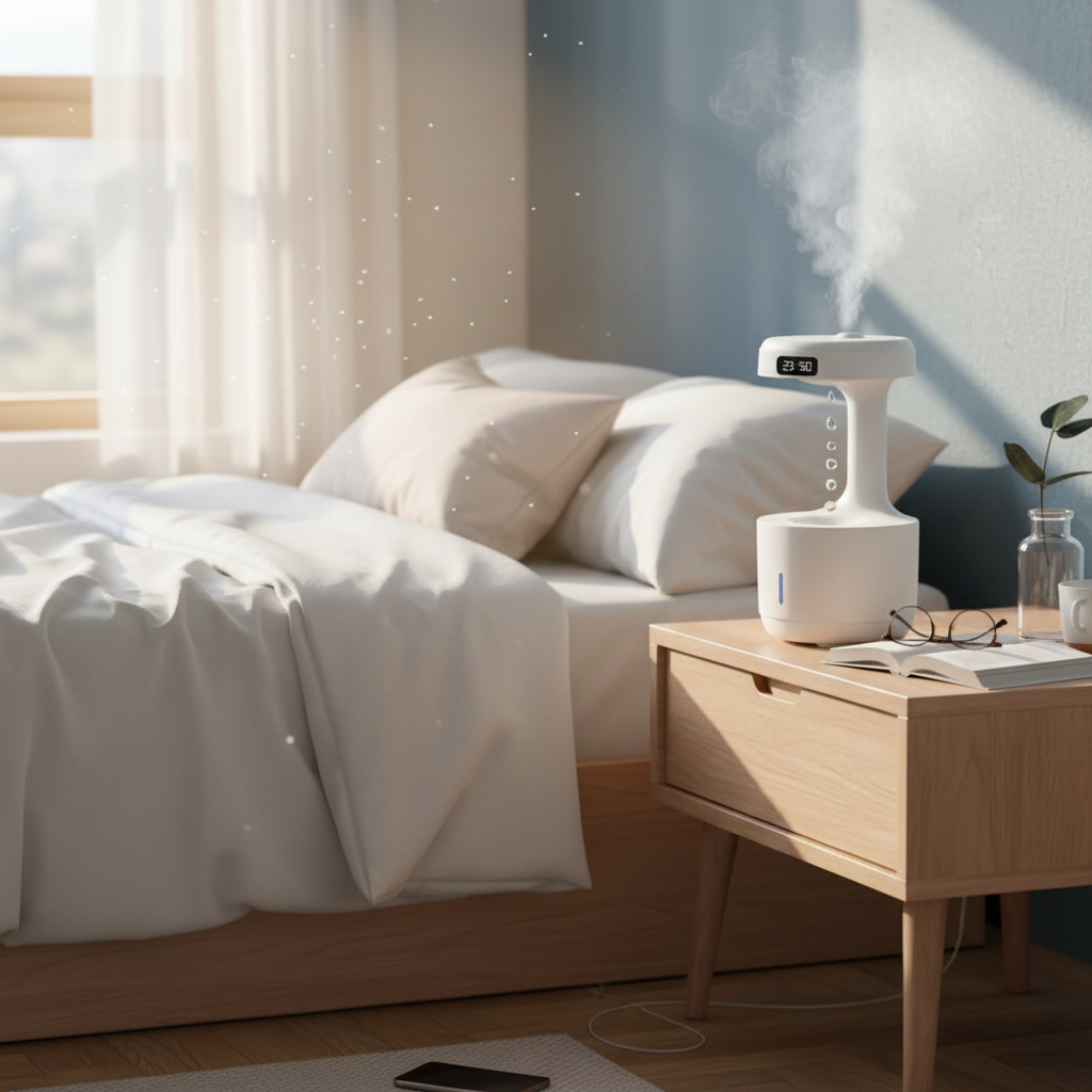 Small Cool Mist Humidifier with UV Filter