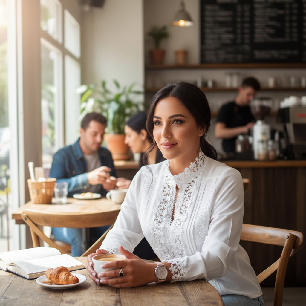 Floral Lace Blouse for Women | Spring Style
