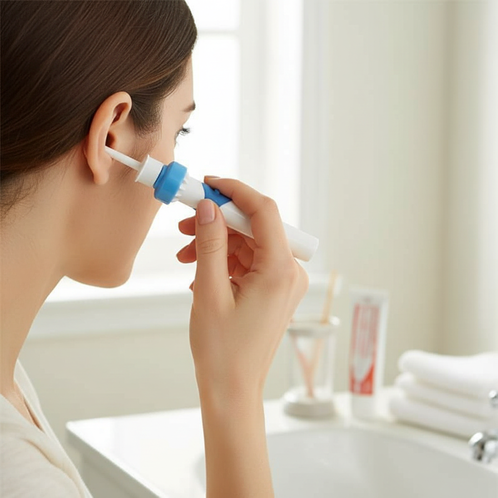 Vacuum Ear Cleaner with Soft Vibration