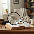 LED Magnifying Glass with Light - 10x 20x 45x Zoom