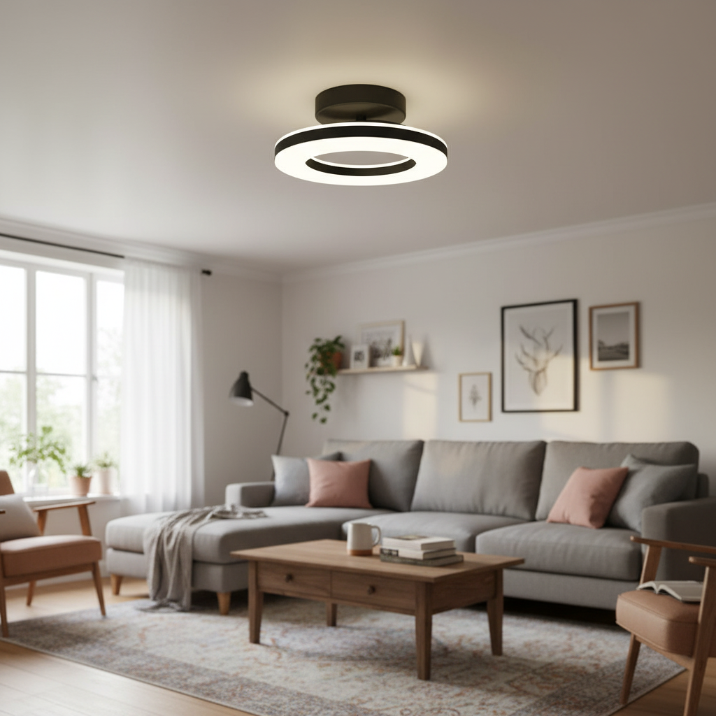LED Ceiling Light with Adjustable Color Temperature