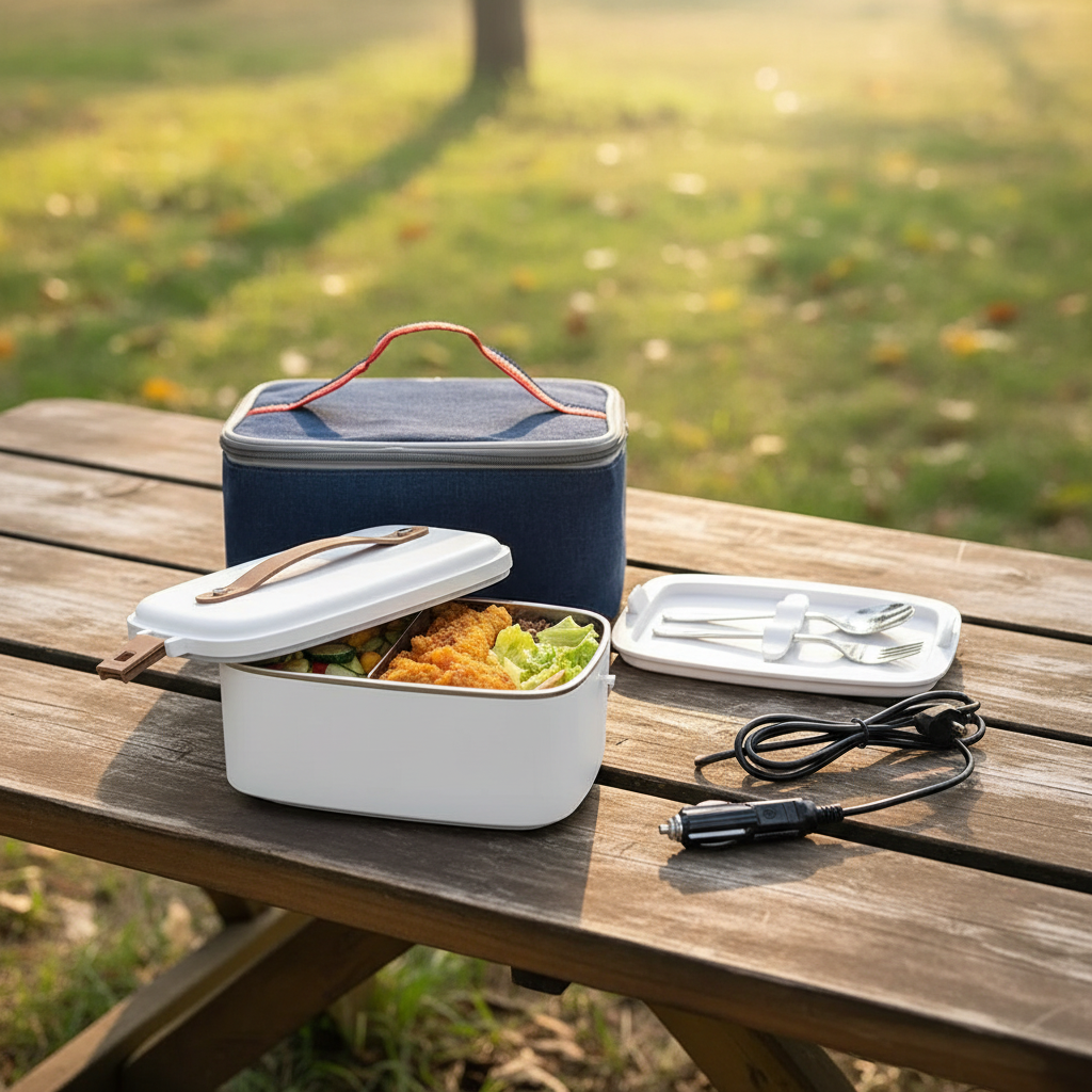 3-in-1 Electric Lunch Box for Car, Truck & Office