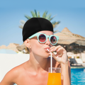 Stretch Turban Swimming Cap for Long Hair
