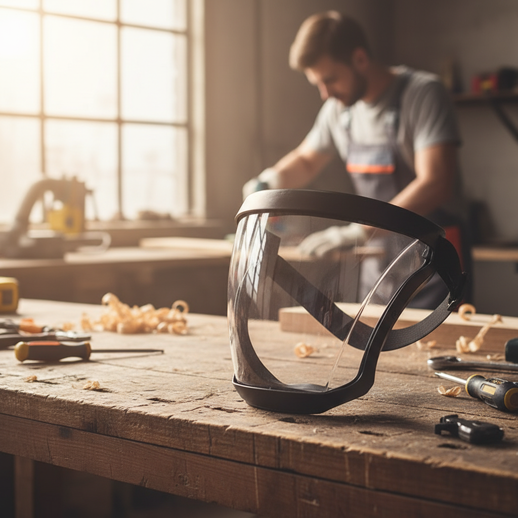 Anti-Fog Face Shield with Protective Headband