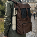 Wind-Resistant Folding Umbrella with Reflective Trim
