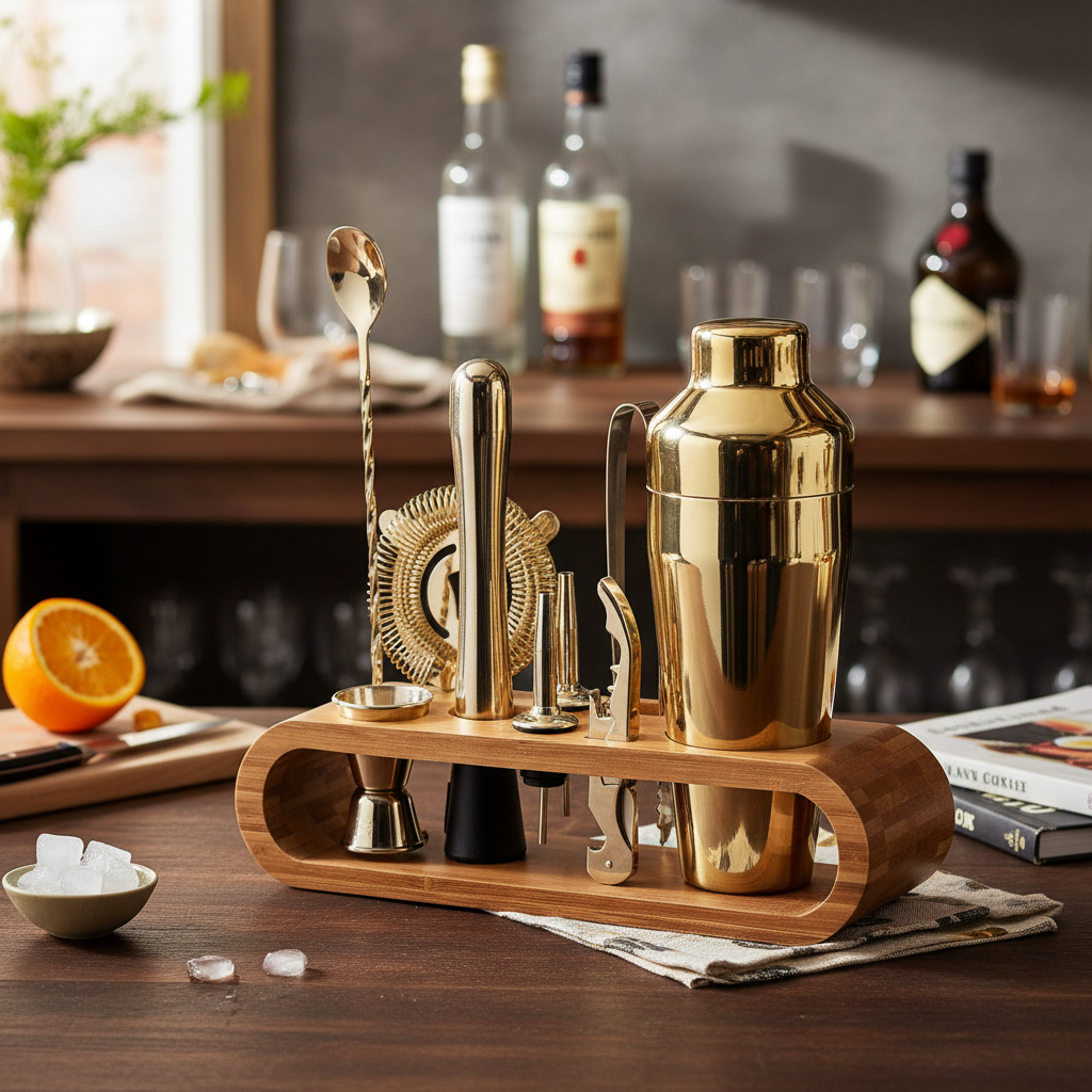 Premium 10-Piece Cocktail Bar Set