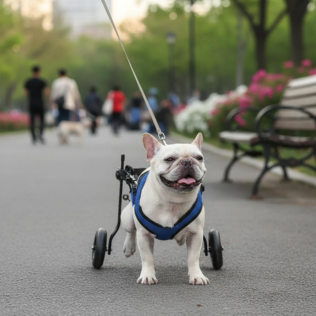 Adjustable Dog Wheelchair for Hind Leg Disability