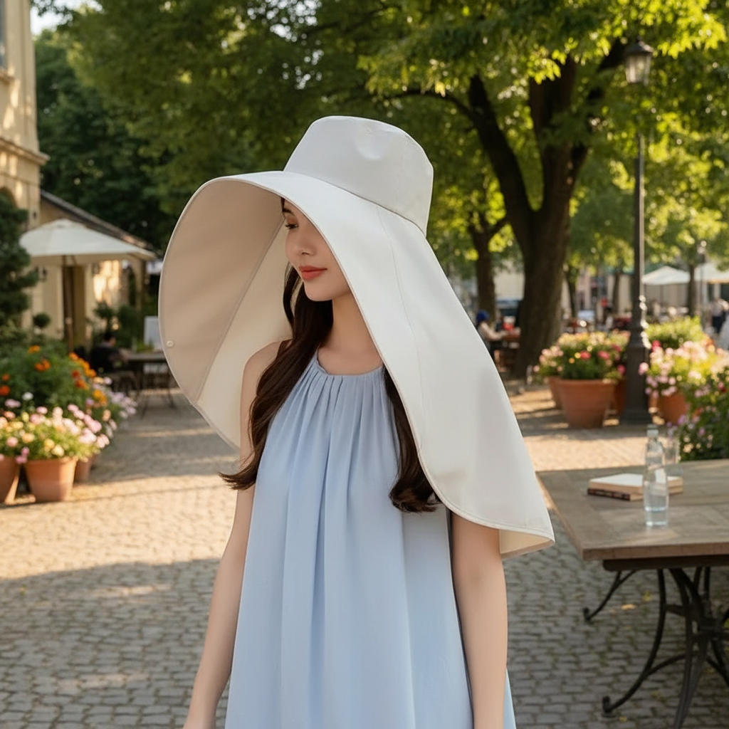 Wide Brim Sun Hat for Women | UV Protection