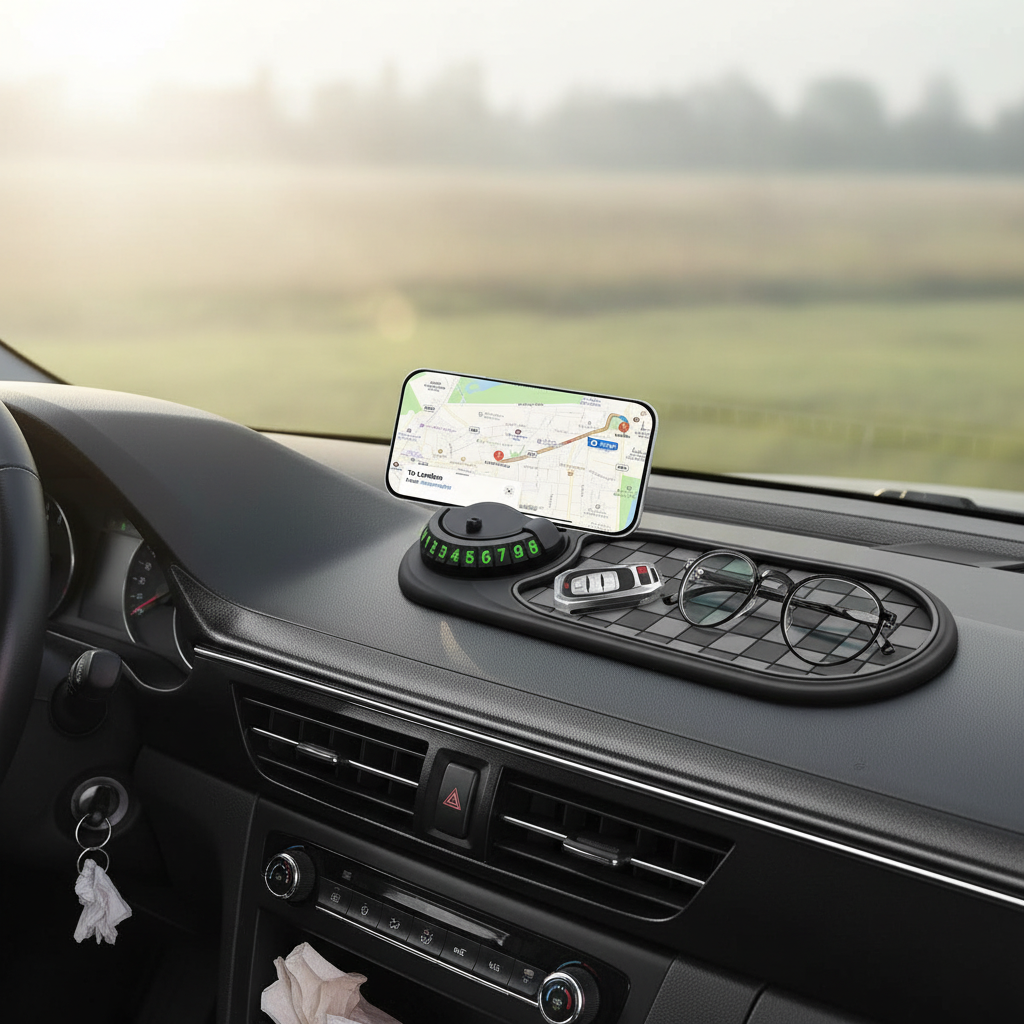 Universal Car Phone Holder - Dashboard Mount