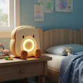 Toast Alarm Clock Plushie with Night Light
