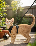 Escape Proof Cat Harness & Leash Set
