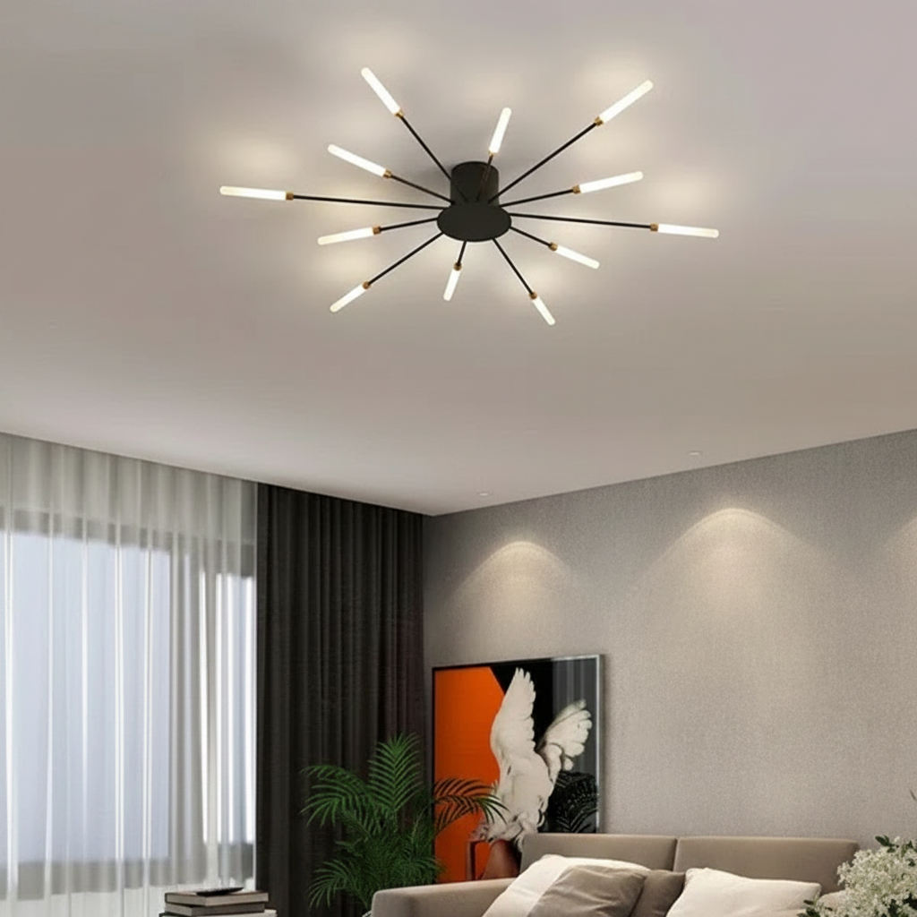 Fireworks Flush Mount Ceiling Light