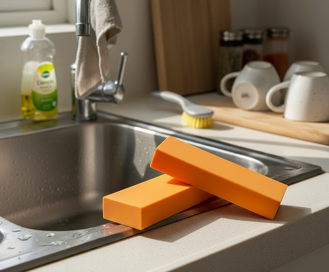 Limescale & Rust Eraser - Premium Rubber Cleaning Tool