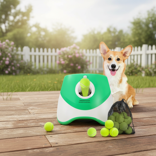 Automatic Dog Ball Thrower - 3 Distance Settings