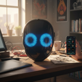 LED Smart Mask with Motion & Music Effects