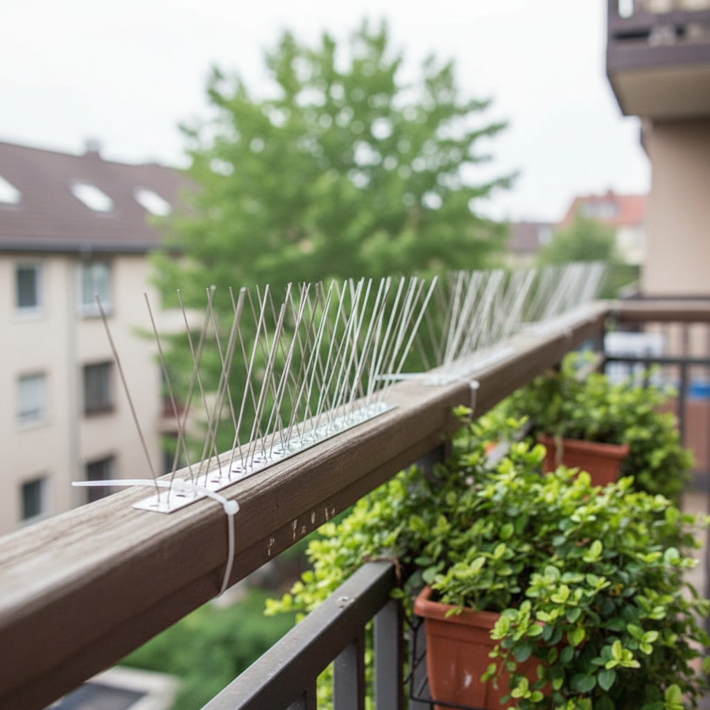 Stainless Steel Bird Spikes - Outdoor Deterrent