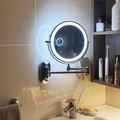 Rechargeable LED Magnifying Mirror with Touch Control
