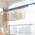 Wall-Mounted Cloth Drying Rack - Space-Saving Laundry Solution