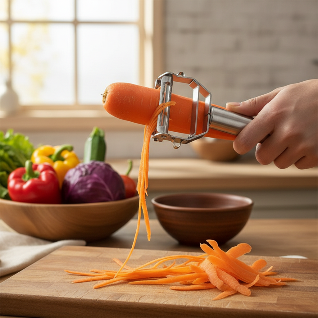 Dual-Blade Vegetable Peeler | AtlasBay
