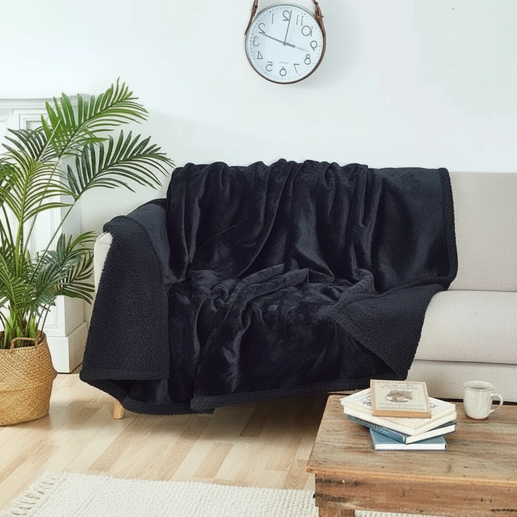 Waterproof Warm Blanket with Reversible Design